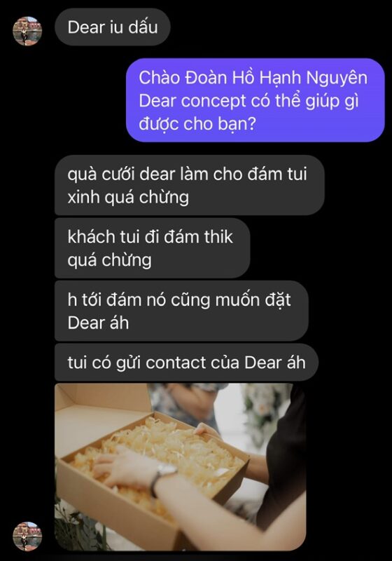 Quà Thơm Tặng Người Thương