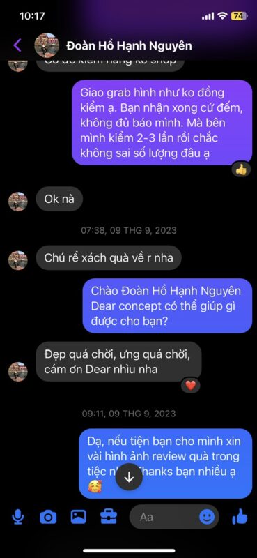 Quà Thơm Tặng Người Thương